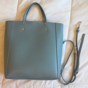 Blue tote with convertible straps - Brand New